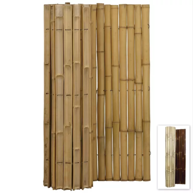 Valla Ocultación Bambú Valla Paravientos Estera Bambú Casco Medio Baru ( Hx )