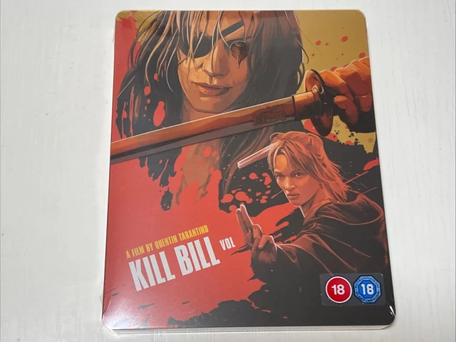 QUENTIN TARANTINO KILL Bill Vol 2 4K UHD Blu-ray SteelBook U.K ...