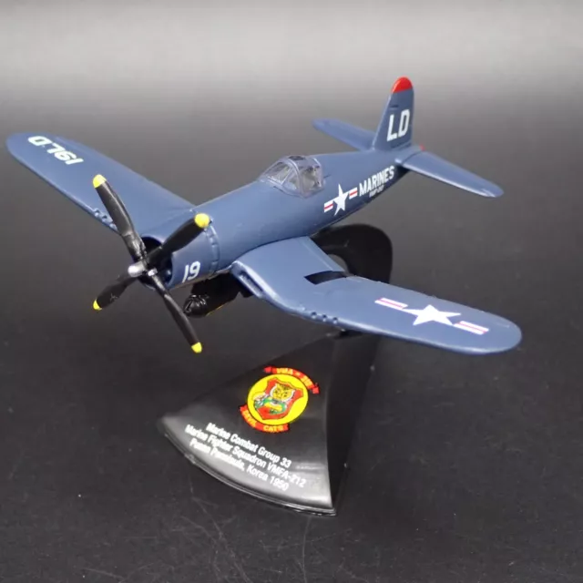 Korean War Vought F4U Corsair Plane Army Military 1:144 Scale Diecast Model