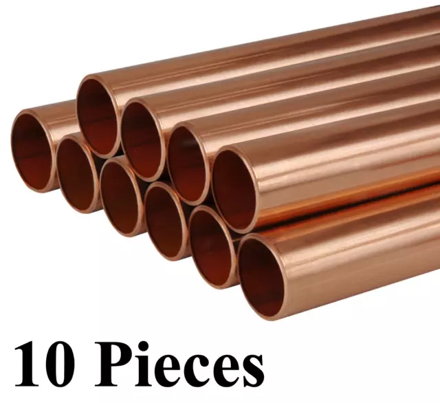 Any Size Copper Pipe/Tube 3/8- 6 Inch Diameter x 1' foot Length or More  Type M