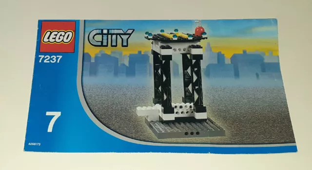 LEGO CITY 7237 Helipad No 7 Instruction Only 2.99 PicClick UK