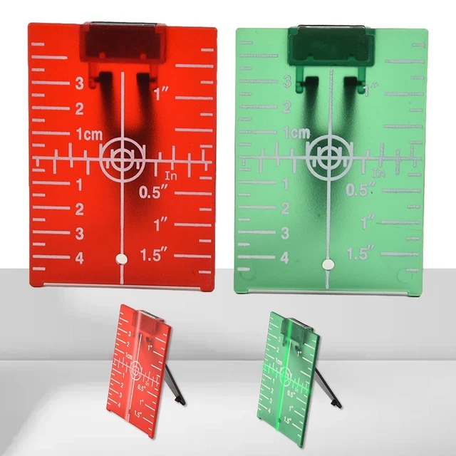 Niveleur de cible laser durable en forme de L base magnétique légère plastiqu