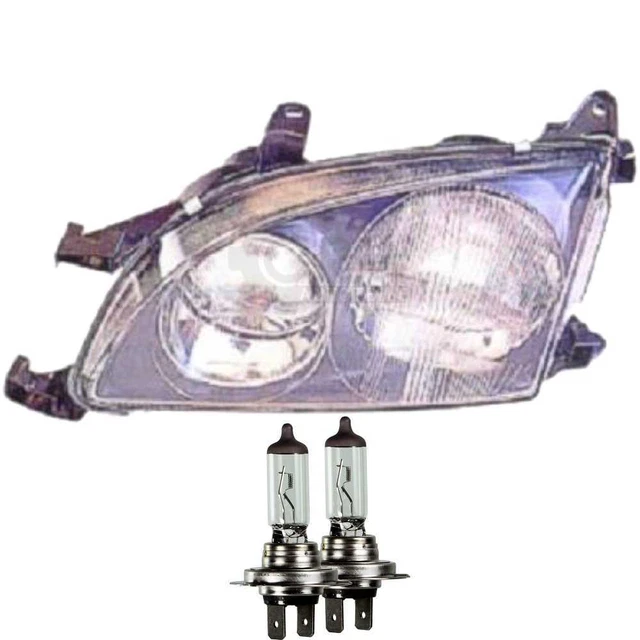 Fanale Anteriore Sinistro Per Toyota Corolla 2000-2002 - Bianco, Con Porta Lampada - Foto 11