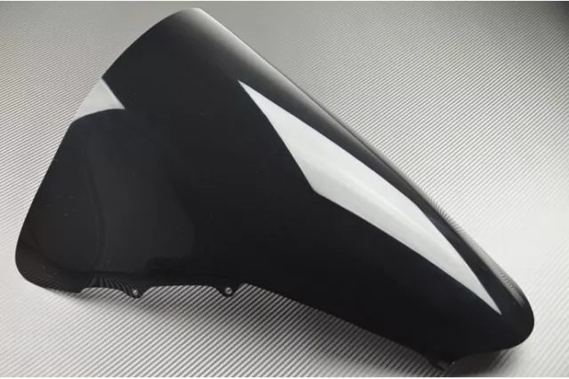 Schwarz Windschild / Windschutzscheibe PVC HONDA VFR 800 VTEC RC46 2002-2013