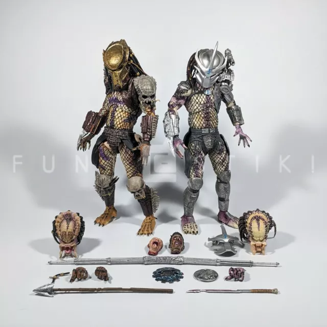 NECA PREDATOR DARK Horse Bad Blood VS Enforcer 2 Pack 7