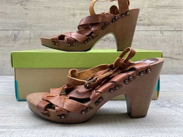 Wooden platform sandals best sale uk