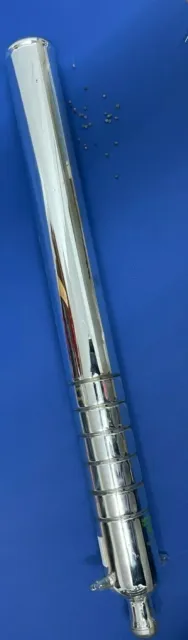 NORMSCHLIFF Kolonne Füllkörperkolonne 750mm  silberverspiegelt + Füllkörper