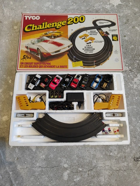 Manette Jaune TYCO Hong Kong 80's Pour Circuit De Voiture - 12V, Fonctionnelle, D'occasion