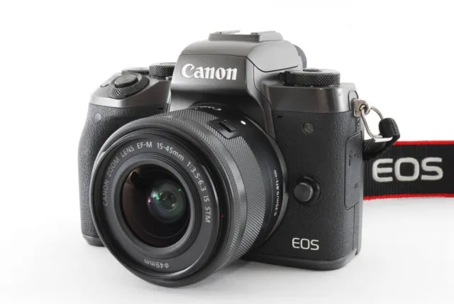 [MINT] Canon EOS M5 Mirrorless Camera Kit 15-45mm Lens Kit without Strap
