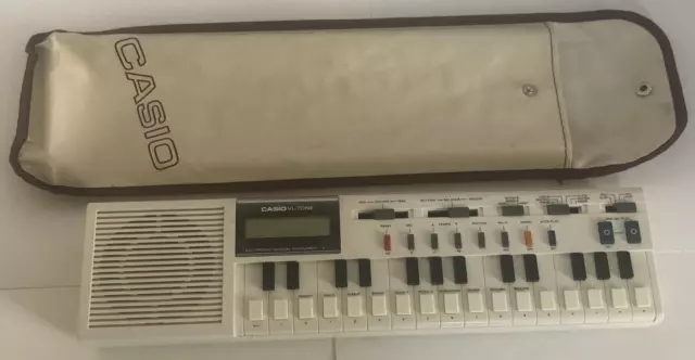 Sintetizador De Teclado Electrónico De 29 Teclas Casio Vl-Tone De Colección - Vl-1