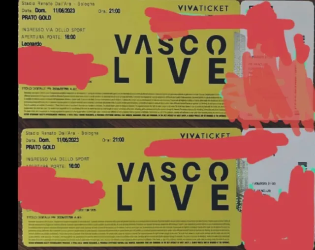 biglietti vasco rossi 2023 11/06 bologna