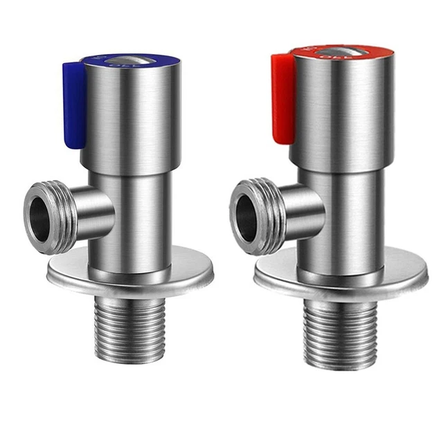 VALVOLA ANGOLARE IN Acciaio Inox Facile Da Installare Per Un Controllo Efficiente Dell'acqua EUR - Foto 9