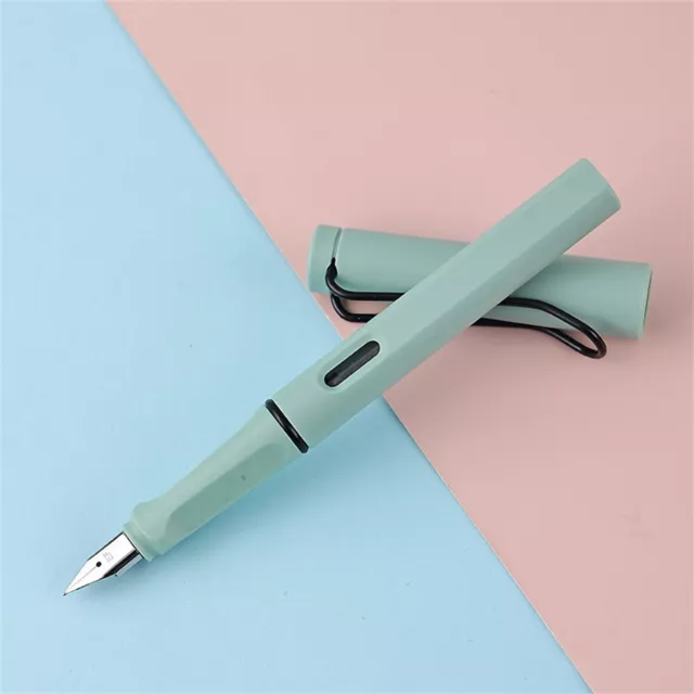 Morandi Colour Fountain Pen, Retro Colour 0.5mm Fine Nib Calligraphy Pen 3