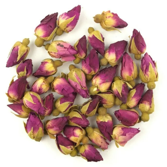 Brotes de rosa profunda pequeños para artesanías hágalo usted mismo jabón de té popurrí vela 5 g 1 kg
