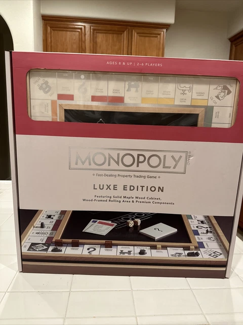 WS Game Company Monopoly Maple Luxury Edition Board Game on Food52