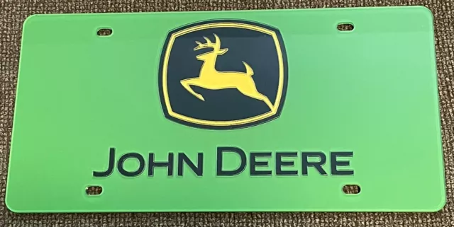 WinCraft John Deere License Plate Trademark