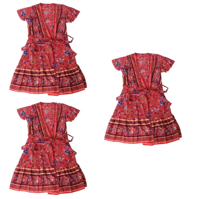 3 Pieces Summer Dress Bohemian Dress Vestidos Para Mujeres Lace 3