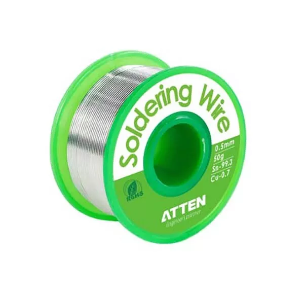 ATTEN Lead-Free Rosin Core Sn-99.3 Cu-0.7 Solder Soldering Wire
