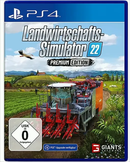 Landwirtschafts-Simulator 22 PS-4 Premium PS4 Neu & OVP