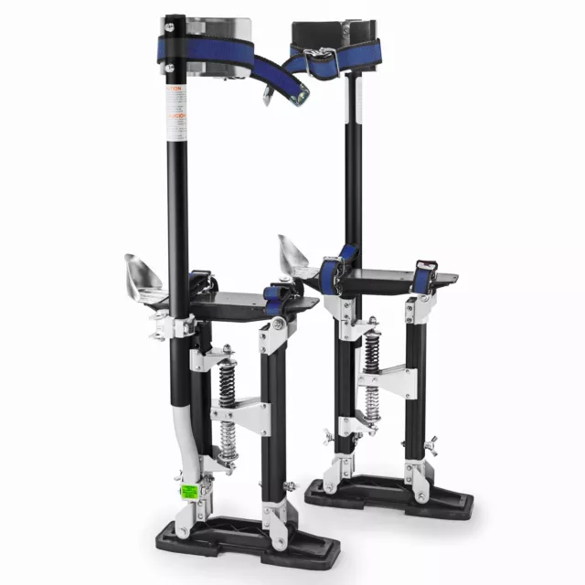 Drywall Stilts Painters Walking Finishing Tools - Adjustable 24" - 40" Black