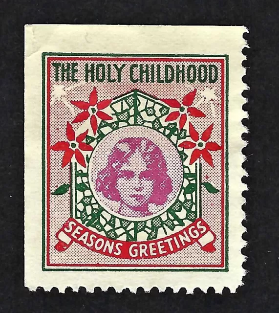 Christmas - The Holy Childhood - Cinderella Stamp