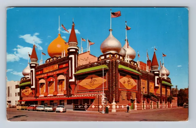 Mitchell SD-South Dakota, The World's Only Corn Palace, Vintage Postcard