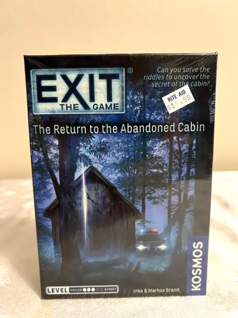 Exit The House Of Riddles Thames & Kosmos TAK 694043 Escape Room Card Game