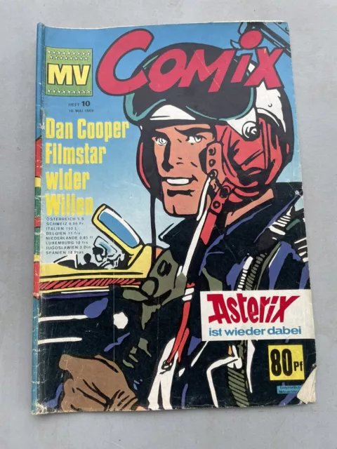 Comix, MV Heft 10, 10. Mai 1969, Asterix, Dan Cooper, Superman,Comics