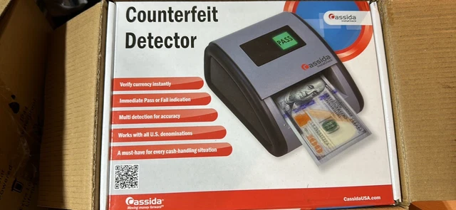 Brand New Counterfeit Bill Checker