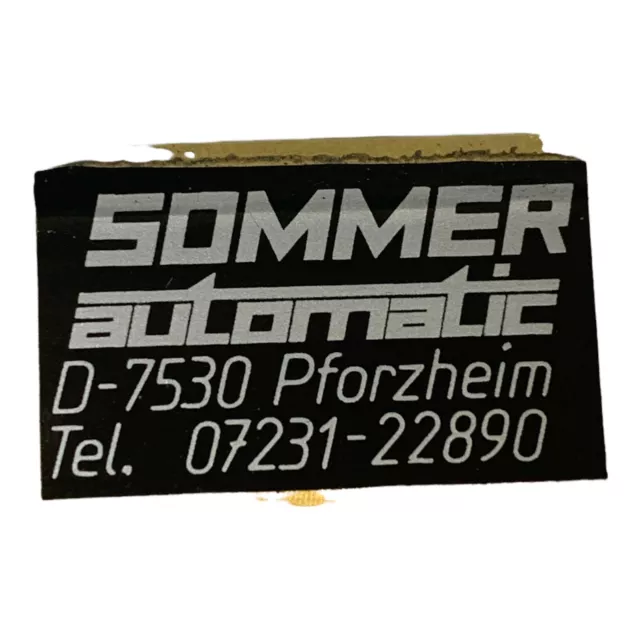 SOMMER automatic Parallelgreifer Pneumatique 2