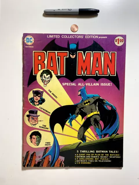 Limited Collector's Edition #C-37 Batman Special All-Villain DC Comics 1975