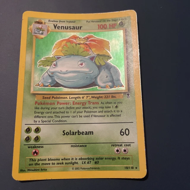 POKEMON CARD Venusaur Legendary Collection Holo Rare Near Mint