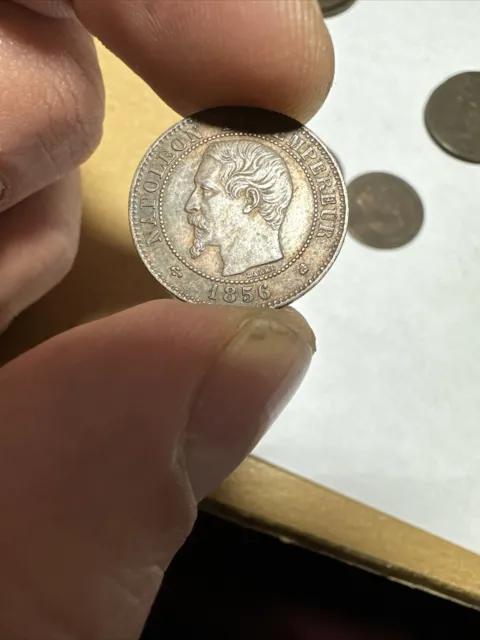 2 centimes 1856 k