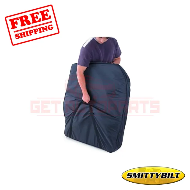 Smittybilt Door Storage Bag Black for Jeep CJ & Wrangler 76-06