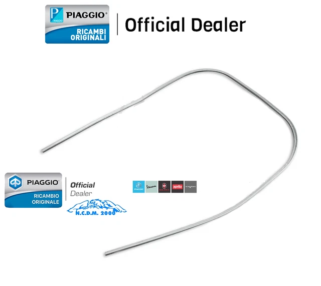 0007 BORDO SCUDO BORDOSCUDO ALLUMINIO Vespa 50 S (V5A1T - 1964 - Foto 4