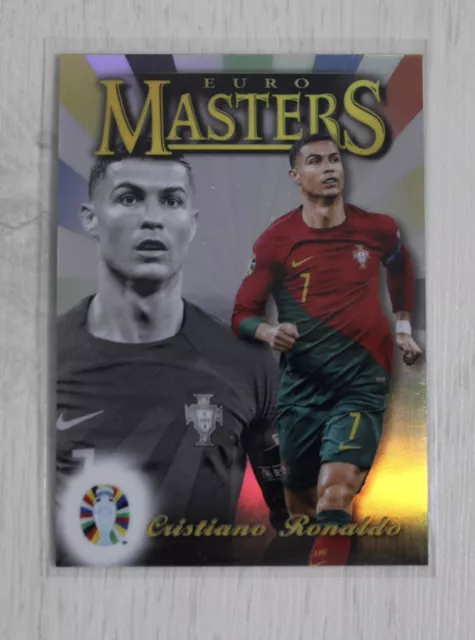 Topps Finest Road To UEFA EURO 2024 Cristiano Ronaldo - Euro Masters CR7 sui new