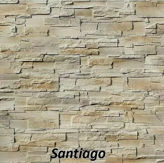 SAMPLE - Exterior Stacked Stone, Split Face Stone, Stone Feature Wall, Splitface