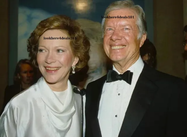 PRESIDENT Jimmy Carter Photo 5x7 Rosalynn Memorabilia Collectibles USA