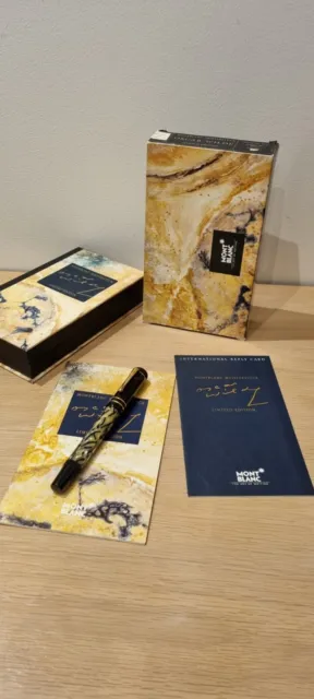 Montblanc OSCAR WILDE Fountain Pen Limited Edition Year 1994