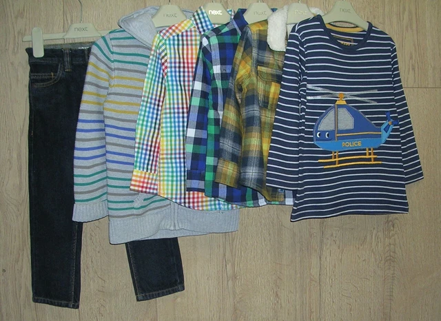 T-shirt jeans NEXT BLUEZOO MANTARAY TU ecc. età 3-4 104 cm