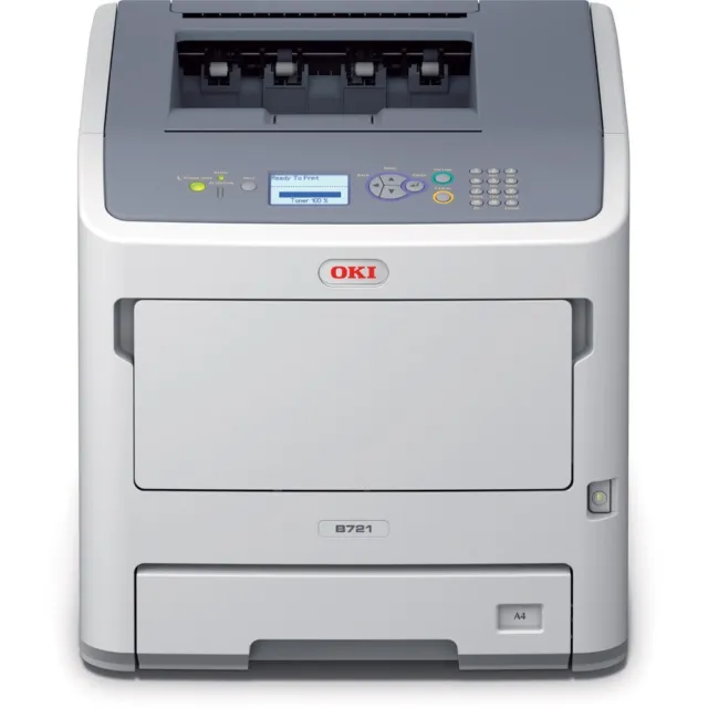 OKI B721dn 01334001 A4 Mono LED Laser Printer / 60% Genuine Toner / 30525 Pages