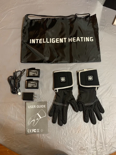 SAVIOR HEAT Winter Electric Heated Gloves Liner With Rechargable Battery