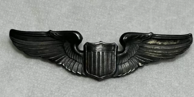 WW2 US Army Air Force Pilot Wings 3”
