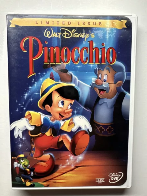 Pinocchio (DVD, 1999, Limited Issue)EXCELLENT CONDITION!! One Of Best!!!!