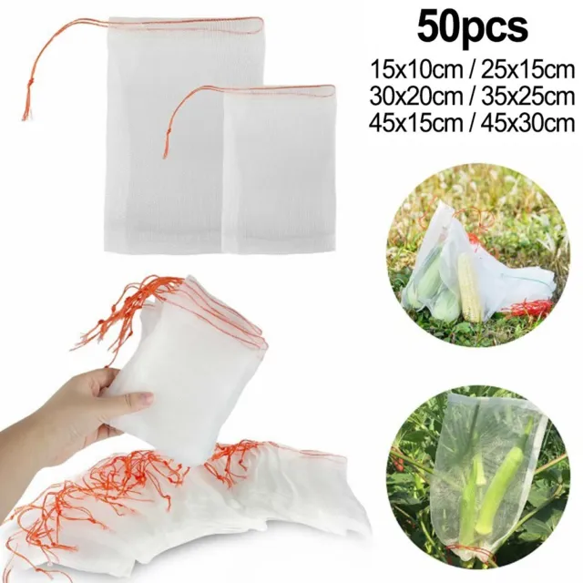 Sacs de culture en maille de nylon - parfaits pour protéger vos fruits légumes