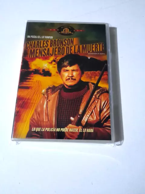 Dvd "Mensajero De La Muerte" J Lee Thompson Charles Bronson Mgm Trish Van Devere