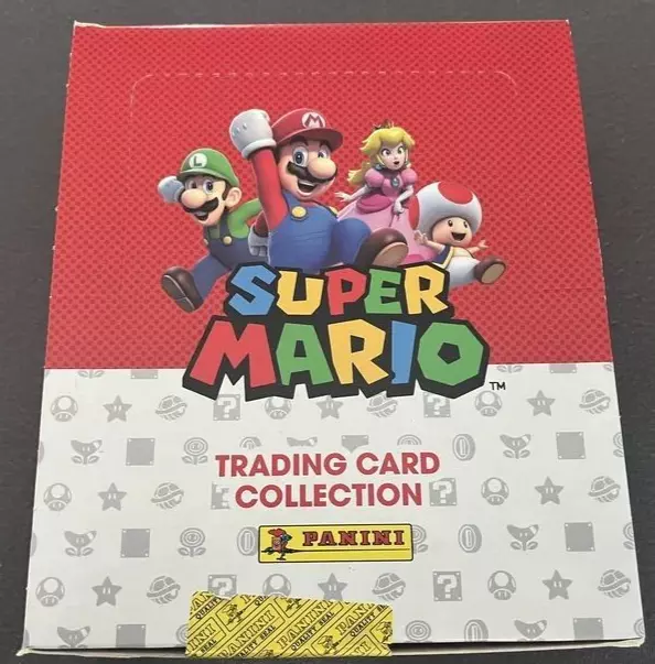 Panini Super Mario Trading Tarjetas-Fatpack Box 10 Fatpacks 260 Tarjetas en Todo