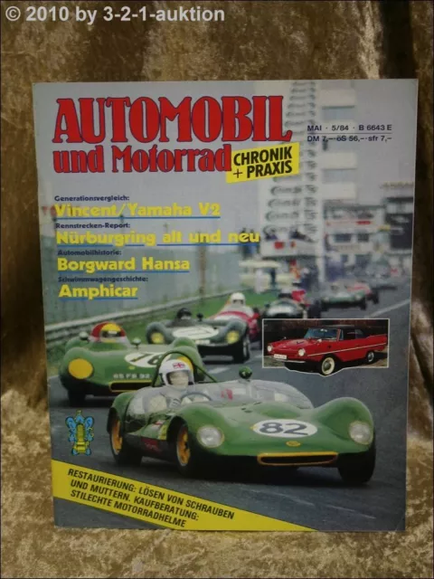 Automobile & Motorcycle Chronicle 5/84 Borgward Hansa Vincen