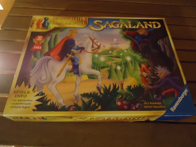 Ravensburger Spiel des Jahres 1982: SAGALAND - 12 von 13 Märchen vorhanden