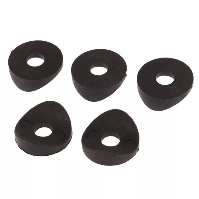 10Pcs Plastic Round Washer Hole Plug 16x6mm 25x8mm Dust Seal End Cover Caps